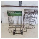 Vtg Metal Retail Wall Racks