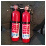 2 Fire Extinguishers