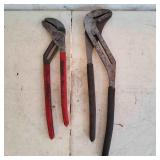 2 Large Pliers