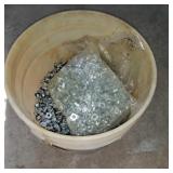 Large selection of 1/4" nuts and bolts