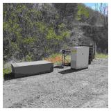 Metal Shelving & Storage Cabinet Lot