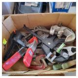 Box of Misc Clamps