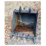 30" Case Excavator Bucket with Teeth