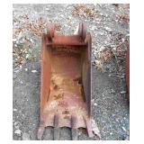 17"  Excavator Bucket with Teeth