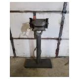 Bench Vise on Metal Base