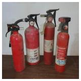 4 Fire Extinguishers
