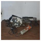 Circular Saw, Sander & Side Grinder