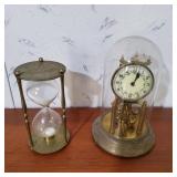 Anniversary Clock & Hourglass