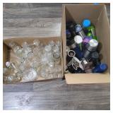 2 Boxes of Misc Glasses, Coffee Cups, Mugs & Misc