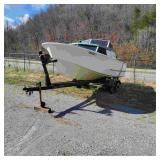 Boat with trailer