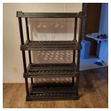 4 Shelf Plastic Shelf