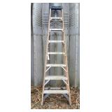 Werner 8ft Fiberglas Folding Ladder