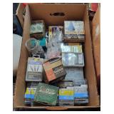 Large Box of Screws, Rivets, Nails & Misc