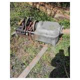Rigid 535 pipe threader with electric motor.