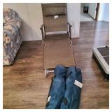 Lawn Chair & 2 Camping Chairs