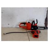 Bauer Chainsaw & Air Compressor