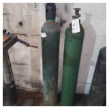 2 Large Acetylin Tanks
