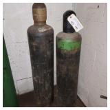2 Large Acetylin Tanks