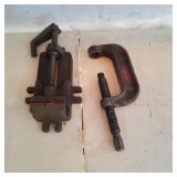 2 Large Heavy Duty Clamps