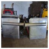 2 Chrome Mud Flaps