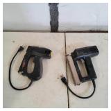 2 Electric Staple Guns