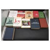 Box Of Cookbooks.