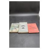 3 Hardcover Books