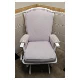 White Wooden Glider