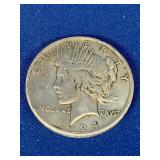 1924 Peace Silver Dollar