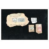 17-Cent & 20-Cent US Postage Stamps