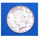 1923 Peace Silver Dollar