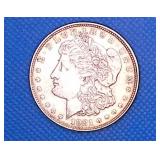 1921 Morgan Silver Dollar