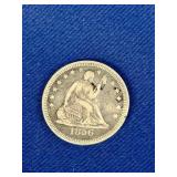 1856 Pre-Civil War Era Quarter