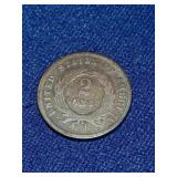 1864 Civil War 2 Cent