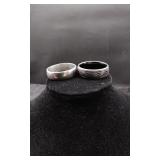 Tungsten Carbied Mens size 12 3/4 Ring and Misc