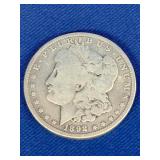1892 Morgan Silver Dollar