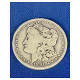 1891 Morgan Silver Dollar