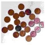 22 Wheat pennies