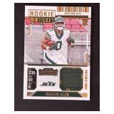 Braelon Allen Rookie Ticket Swatches