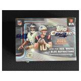 2025 Topps Chrome Football Blaster (sealed)