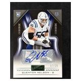 Quenton Nelson Rookies Signatures Green #/25