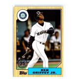 Ken Griffey Jr. 1987 Topps Baseball 35th Anniversa