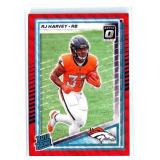 RJ Harvey Optic Rated Rookies Preview Red Wave