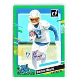 Derius Davis Rated Rookie Autographs Green