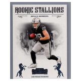 2024 Panini Contenders #8 Brock Bowers Rookie Stal
