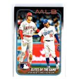 Ohtani and Betts Share a Hug Mid-Game