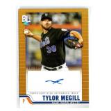 Tylor Megill Big League Gold Foil Autographs #/50