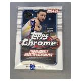 2024-2025 Topps Chrome Basketball Blaster Box Seal