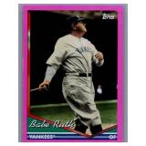 Babe Ruth Pink Foilboard