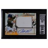 Bryce Rainer Patch Auto. Bronze /99 SGC 8.5